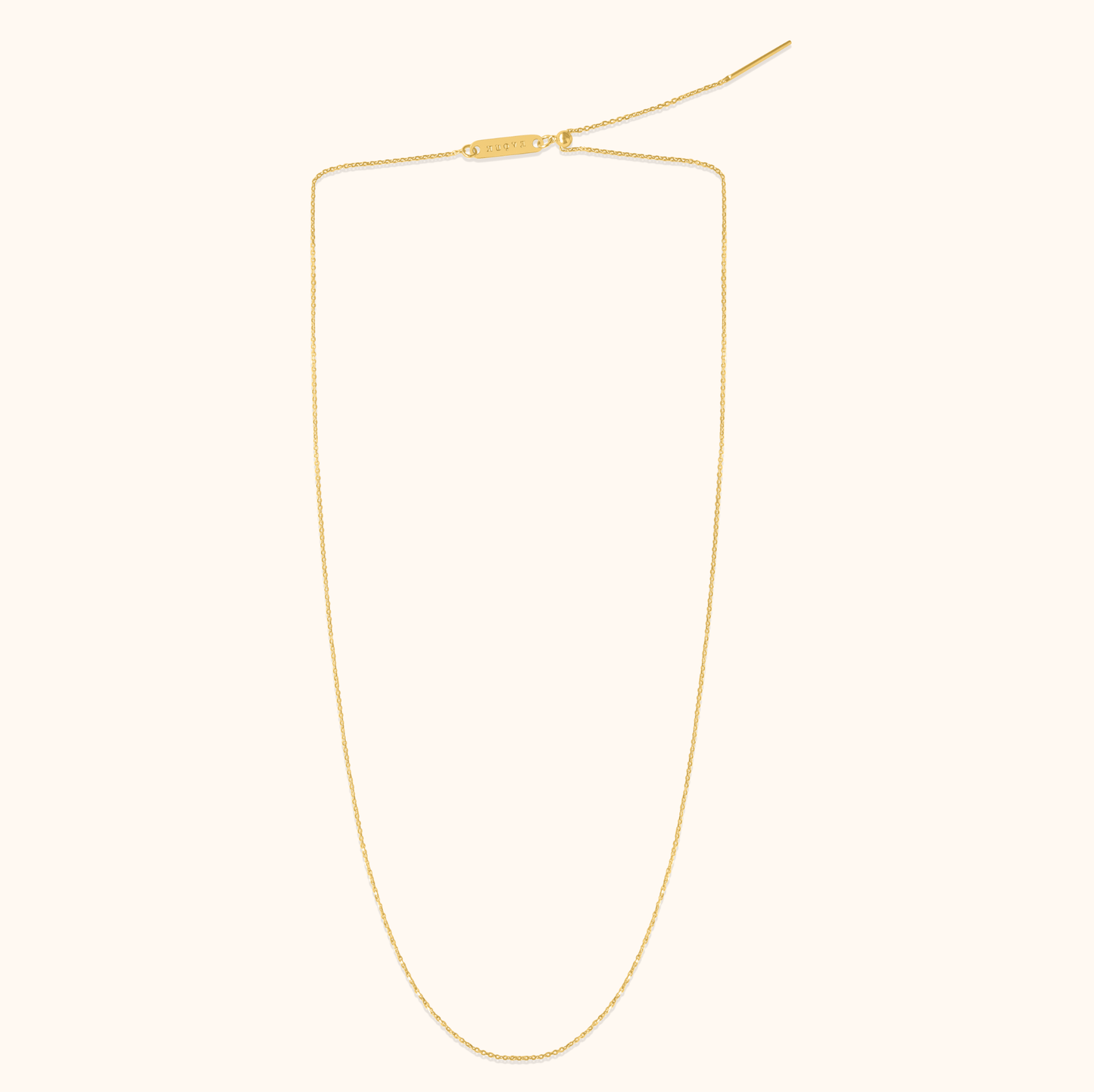 Ria Azuki Necklace - 18K Gold