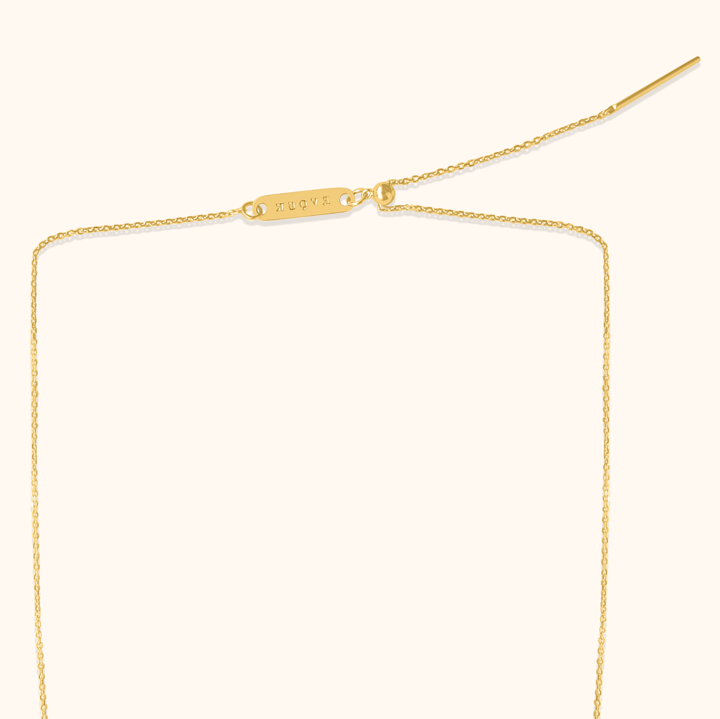 Ria Azuki Necklace - 18K Gold